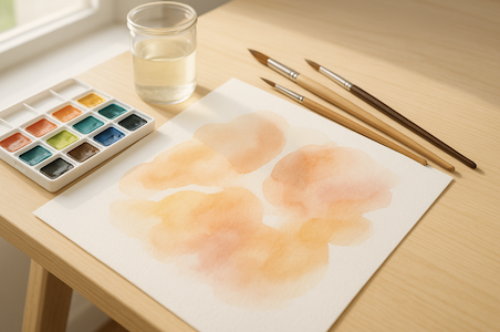 Cover of the article «7 Essential Watercolor Techniques for Beginners» in the blog of the online drawing school lctrm